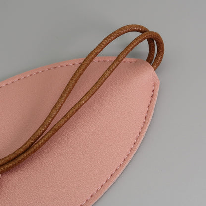 Pull-out Personalized Ladies Car Key Bag Portable Large Capacity Storage Key Cover, Color: Light Pink by buy2fix