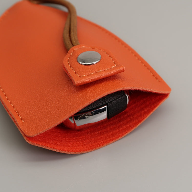 Pull-out Personalized Ladies Car Key Bag Portable Large Capacity Storage Key Cover, Color: Yellow With Seal by buy2fix