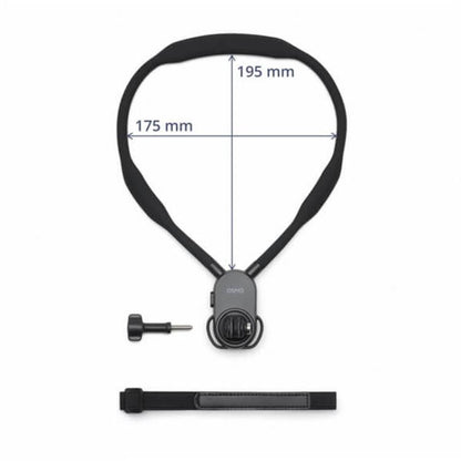 Original DJI Osmo 360 / Action 3 / Action 4 / Action 5 Pro Neck Strap Mount Max - Mount & Holder by DJI | Online Shopping UK | buy2fix