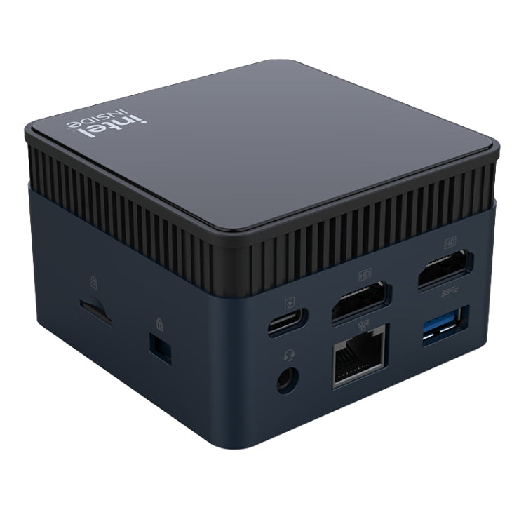 N100/DDR5 12th AlderLake-N100 Dual 4K60Hz Office And Home Mini PC, Spec: 12G+128G /US Plug by buy2fix