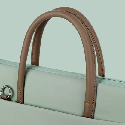 15 -16.1 Inch Oxford Cloth Laptop Bag Crossbody Carrying Case Briefcase(Black) by buy2fix