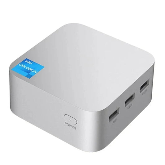T8Plus Alder Lake-N100 4K Dual Band WIFI Bluetooth Office Game Portable Mini PC, Spec: 16G 512G UK Plug by buy2fix
