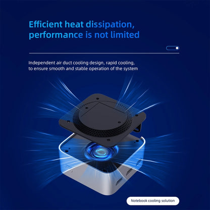 T8Plus Alder Lake-N100 4K Dual Band WIFI Bluetooth Office Game Portable Mini PC, Spec: 8G 128G UK Plug by buy2fix