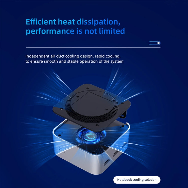 T8Plus Alder Lake-N100 4K Dual Band WIFI Bluetooth Office Game Portable Mini PC, Spec: 8G 256G EU Plug by buy2fix