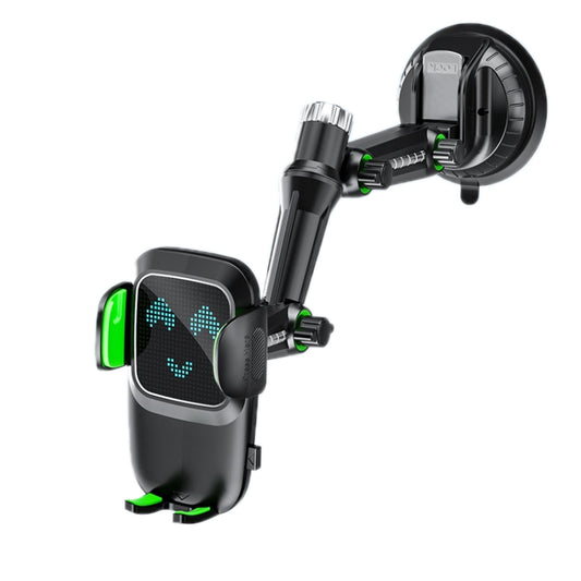 Car Windscreen Dashboard Suction Cup Phone Holder, Color: Extended Green by buy2fix