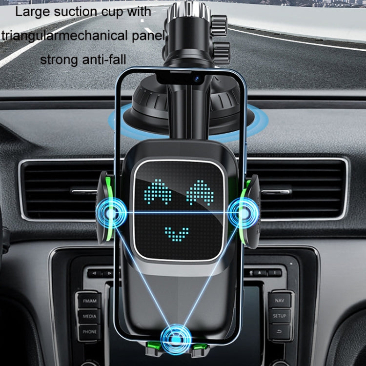 Car Windscreen Dashboard Suction Cup Phone Holder, Color: Extended Green by buy2fix