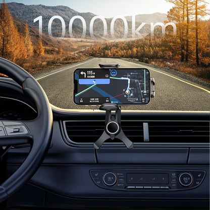 Car Air-conditioning Vent Y-shaped Base Mobile Phone Holder, Color: Ninth Generatio Green by buy2fix