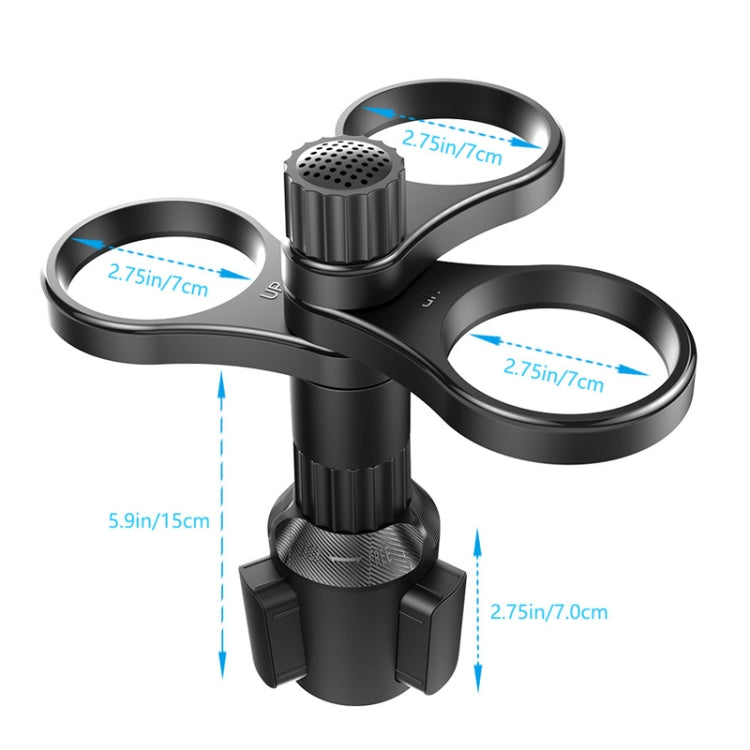 Multi-functional Car Mug Drink Holder Modified Coasters by buy2fix