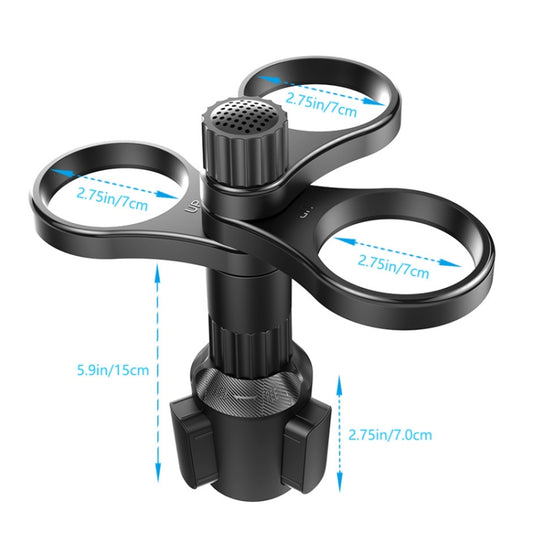 Multi-functional Car Mug Drink Holder Modified Coasters by buy2fix