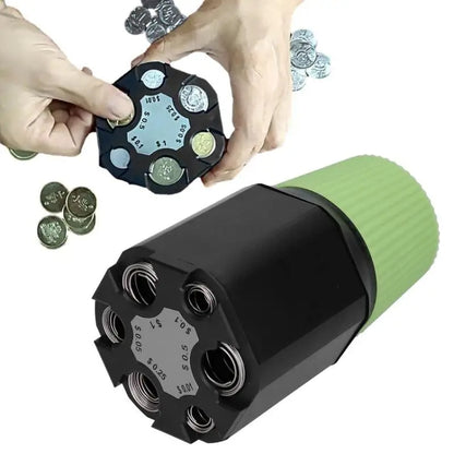 Car Piggy Bank Dollar Coins Desktop Storage Counting Box by buy2fix