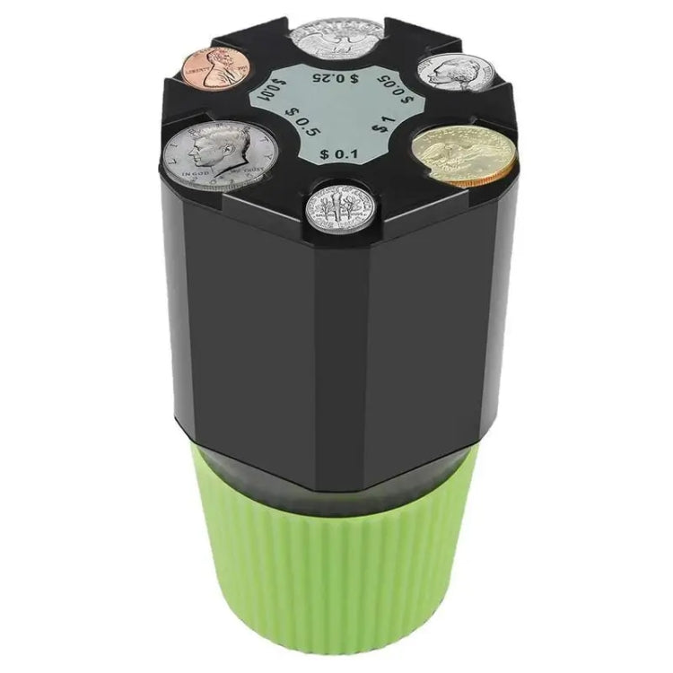 Car Piggy Bank Dollar Coins Desktop Storage Counting Box by buy2fix