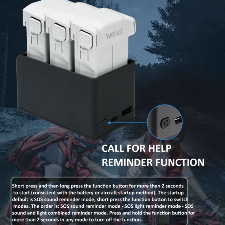 For DJI Mini 4 Pro / Mini 3 Pro Drone LKTOP 100W Two Way Charging Hub by LKTOP