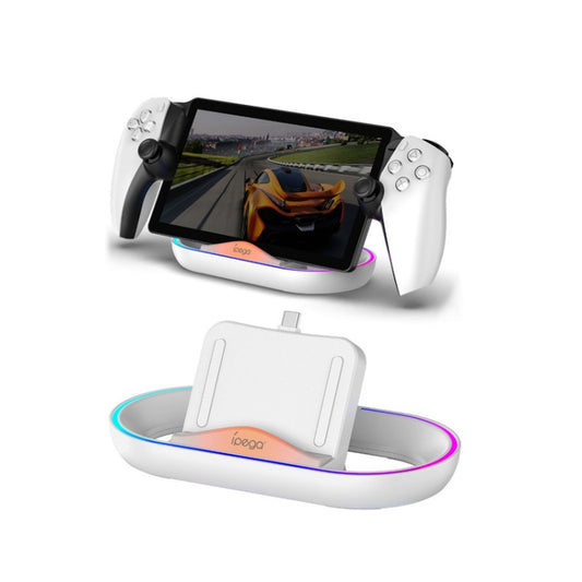 For PlayStation Portal Game Console iPega Charging Base with RGB Light - Charger & Power by ipega | Online Shopping UK | buy2fix