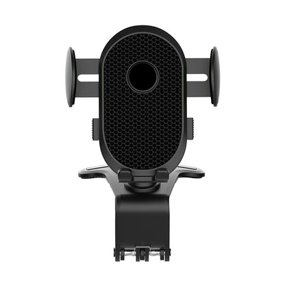 Car Dashboard Chuck Navigation Bracket Parking Number Plate(Black) by buy2fix