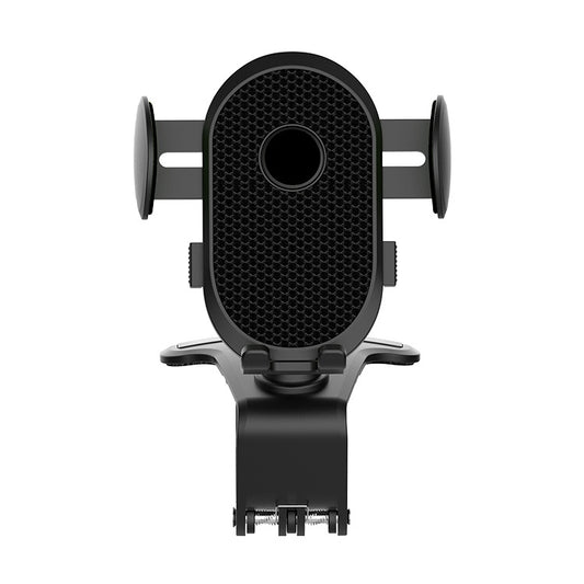 Car Dashboard Chuck Navigation Bracket Parking Number Plate(Black) by buy2fix