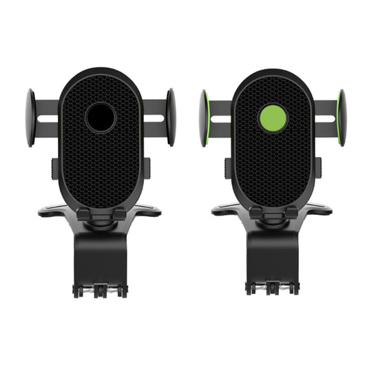 Car Dashboard Chuck Navigation Bracket Parking Number Plate(Black) by buy2fix