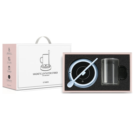 10000rpm/Min Magnetic Levitation Electric Coffee Stirrer Milk Shaker With Cup Gift Box(Pink) - Coffee Machine & Accessories by buy2fix | Online Shopping UK | buy2fix