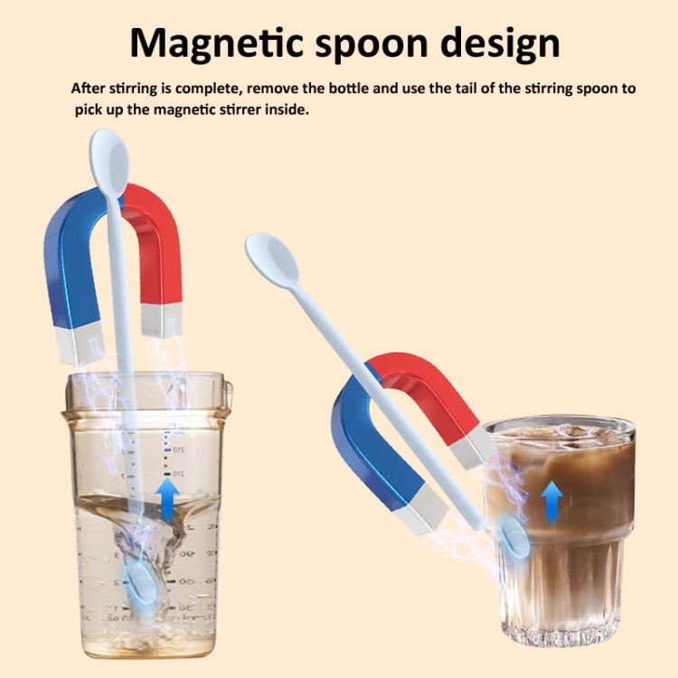 10000rpm/Min Magnetic Levitation Electric Coffee Stirrer Milk Shaker With Cup Gift Box(Pink) - Coffee Machine & Accessories by buy2fix | Online Shopping UK | buy2fix