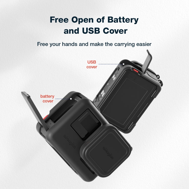 aMagisn Silicone Protection Case Sports Camera Protection Accessories For Insta360 Ace (Blue) by aMagisn