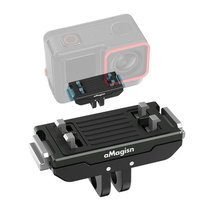 For Insta360 Ace / Ace Pro / X5 aMagisn Metal Magnetic Quick Release Sports Camera Accessories - Others by aMagisn | Online Shopping UK | buy2fix