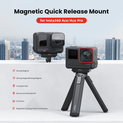For Insta360 Ace / Ace Pro / X5 aMagisn Metal Magnetic Quick Release Sports Camera Accessories - Others by aMagisn | Online Shopping UK | buy2fix