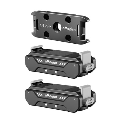 aMagisn Metal Magnetic Absorption Kit For GoPro HERO12 Black /11 Black /10 Black /9 Black by aMagisn