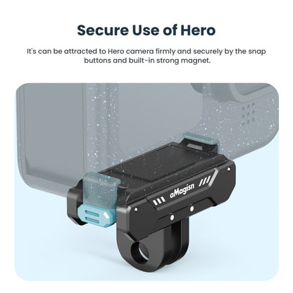 aMagisn Metal Magnetic Absorption Kit For GoPro HERO12 Black /11 Black /10 Black /9 Black by aMagisn