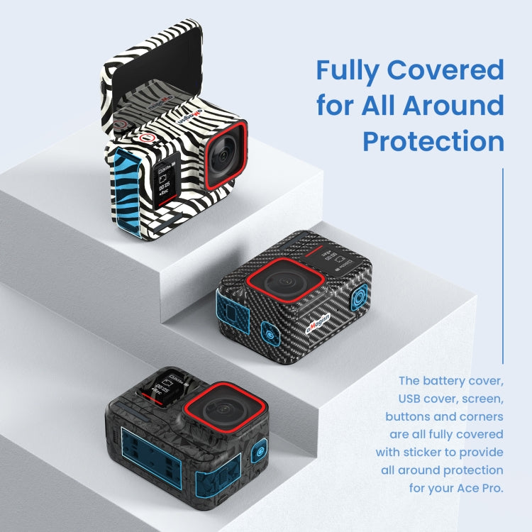 For Insta360 Ace Pro aMagisn Body Sticker Sports Camera Accessories(Painting) by aMagisn