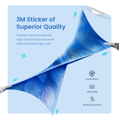 For Insta360 Ace Pro aMagisn Body Sticker Sports Camera Accessories(Feather) by aMagisn