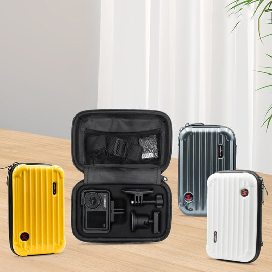 For DJI Osmo Action 4 / 3 aMagisn Small Organizer Bag Sports Camera Protective Accessories(Yellow) - Case & Bags by aMagisn | Online Shopping UK | buy2fix