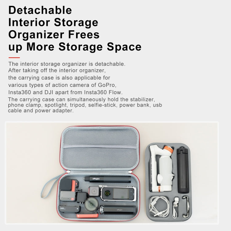 For Insta360 Flow aMagisn Medium Organizer Bag Gimbal Protector by aMagisn