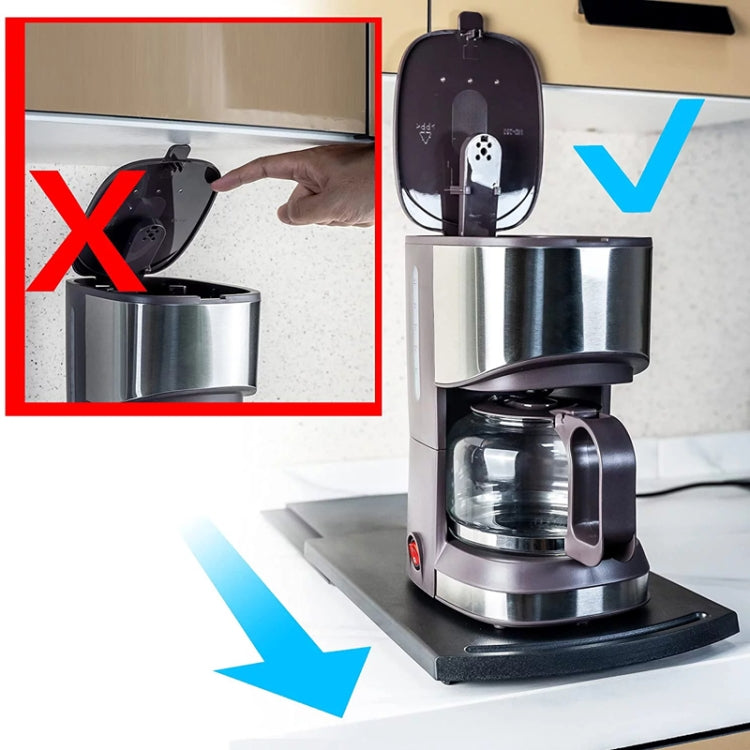 Sliding Small Countertop Appliance Tray for Coffee Makers, Blenders, Mixers - Food Disposer Parts by buy2fix | Online Shopping UK | buy2fix