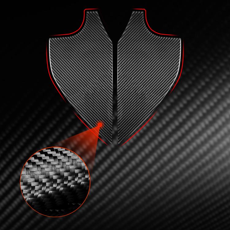 For Mercedes-Benz G-Class W463 2pcs /Set Door Slot Decorative Sticker(Black) - Car Interior Mouldings by buy2fix | Online Shopping UK | buy2fix