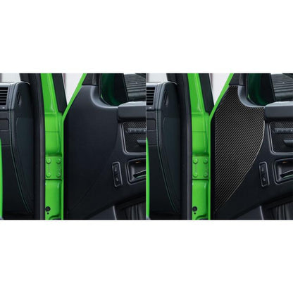 For Mercedes-Benz G-Class W463 2pcs /Set Door Slot Decorative Sticker(Black) - Car Interior Mouldings by buy2fix | Online Shopping UK | buy2fix