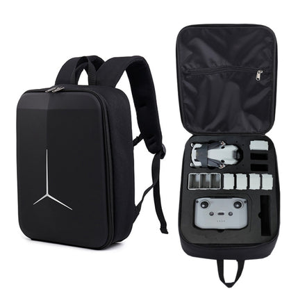 For DJI Mini 4 PRO Backpack EVA Hard Shell Storage Bag(Black) by buy2fix