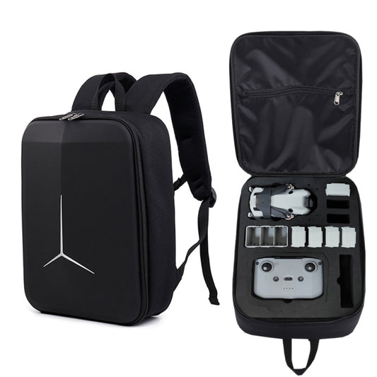 For DJI Mini 4 PRO Backpack EVA Hard Shell Storage Bag(Black) by buy2fix