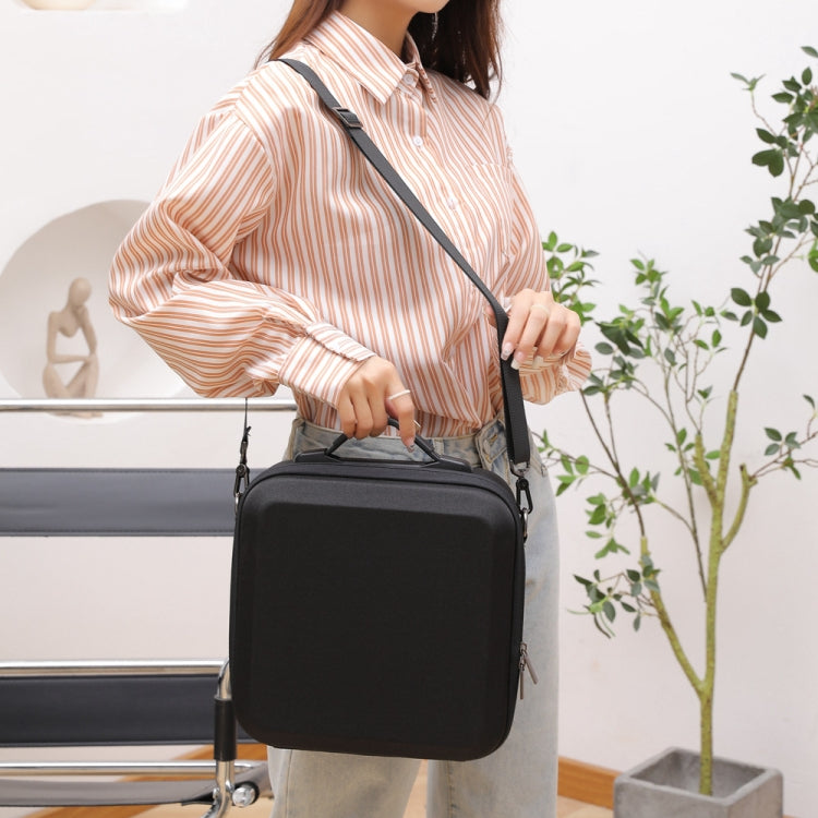 For DJI Mini 4 Pro Drone Storage Bag Box Shoulder Bag Suitcase(Black) by buy2fix