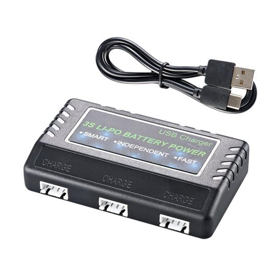 11.1V One Charge Three Water Bullet Rifle Li-Po Battery Balance Charging Case