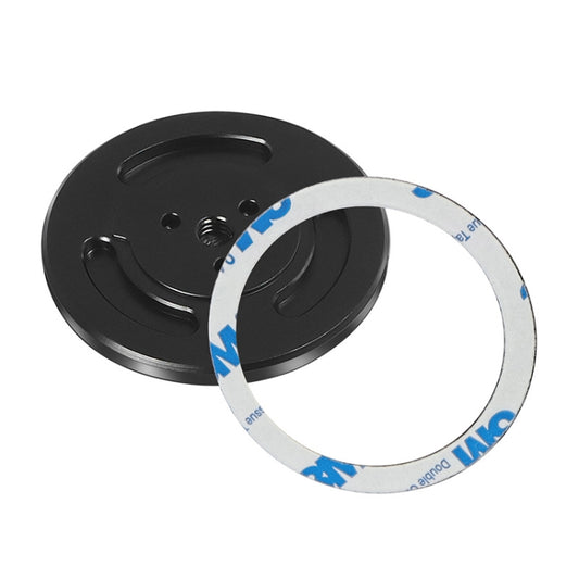 Magnetic Phone Holder with 1/4 Inch Hole for Tripod Magic Arm(Black) by buy2fix