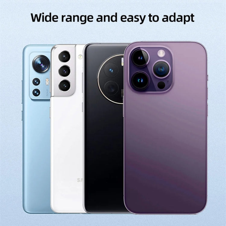 Magnetic Phone Holder with 1/4 Inch Hole for Tripod Magic Arm(Titanium Color) by buy2fix