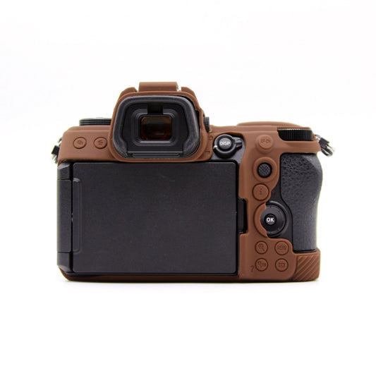 For Nikon Z6III Camera Protective Silicone Case, Color: Coffee - Protective Case by buy2fix | Online Shopping UK | buy2fix