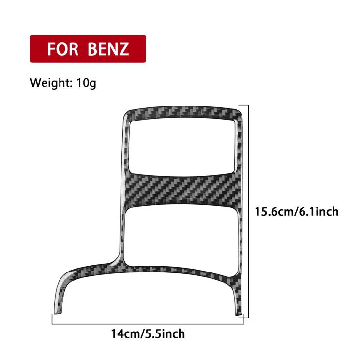 For Mercedes-Benz G-Class W463 Cigarette Lighter Decorative Sticker(Black) - Car Interior Mouldings by buy2fix | Online Shopping UK | buy2fix