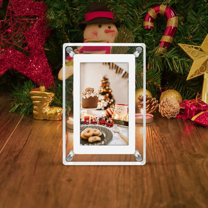 5 Inch HD Digital Photo Frame Crystal Advertising Player 1080P Motion Video Picture Display Player(US Plug) - 1.5-7.0 inch by buy2fix | Online Shopping UK | buy2fix