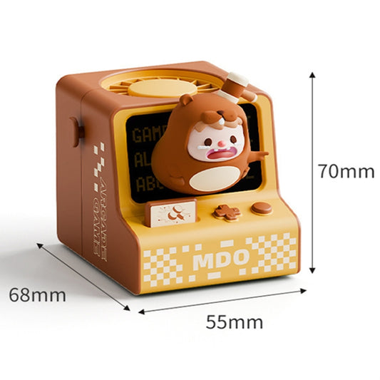 Cartoon Game Console Shape USB Charging Portable Bladeless Halter Fan(Water Pipe) by buy2fix