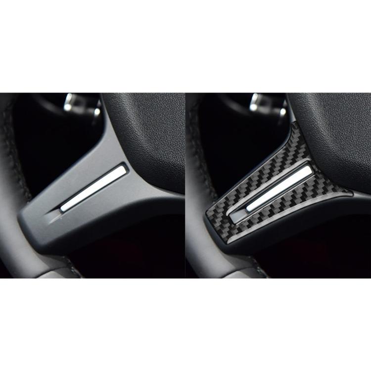 For Mercedes-Benz G-Class W463 2pcs /Set Steering Wheel Sticker(Black) - Car Interior Mouldings by buy2fix | Online Shopping UK | buy2fix