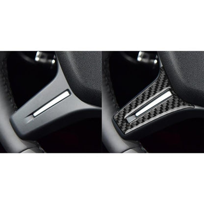 For Mercedes-Benz G-Class W463 2pcs /Set Steering Wheel Sticker(Black) - Car Interior Mouldings by buy2fix | Online Shopping UK | buy2fix