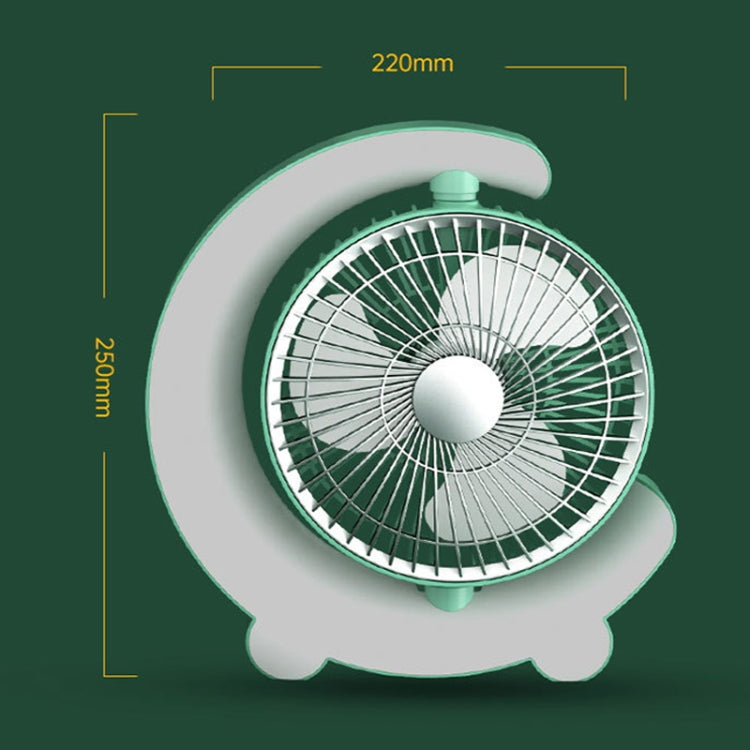 F11 USB Charging Cool Marquee Desktop Portable Fan(Mint Green) by buy2fix