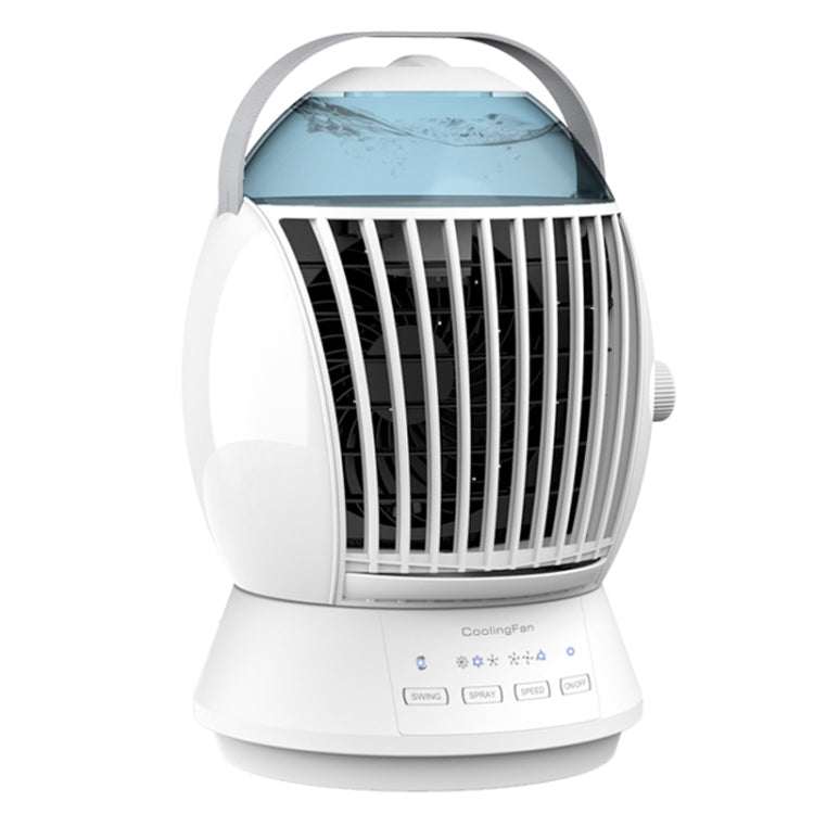 CF-009 USB Touch Spray Humidification Air Conditioning Fan Desktop Office Air Cooler(White) by buy2fix