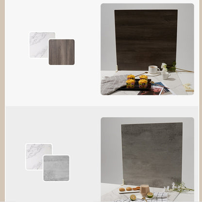 2pcs 60cm Double-Sided Background Board + 7pcs Backdrop Paper Photography Props Set, Spec: Set 5 by buy2fix