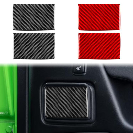 For Mercedes-Benz G-Class W463 2pcs /Set Rear Door Ashtray Sticker(Red) - Car Interior Mouldings by buy2fix | Online Shopping UK | buy2fix